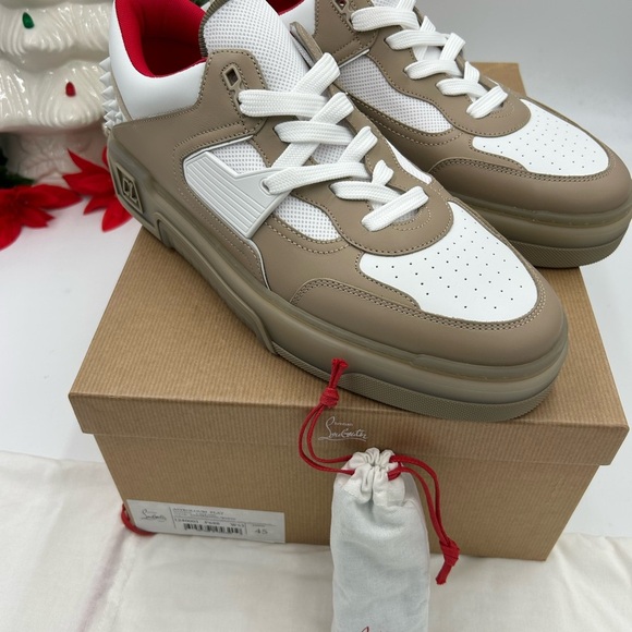 Christian Louboutin Other - Men's Christian Louboutin Astroloubi low top sneakers Leather trimmed size 45
